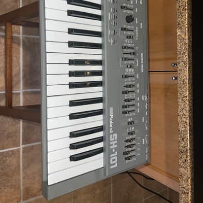 Roland SH-101 32-Key Monophonic Synthesizer 1982 - 1986 - Gray image 11