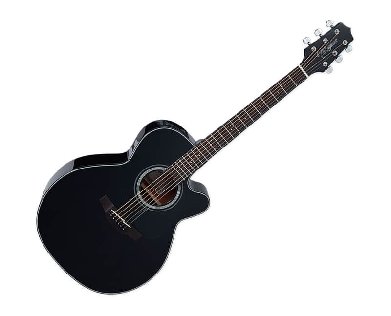 Takamine GN30CEBLK NEX Cutaway Acoustic/Electric Guitar - Black image 1