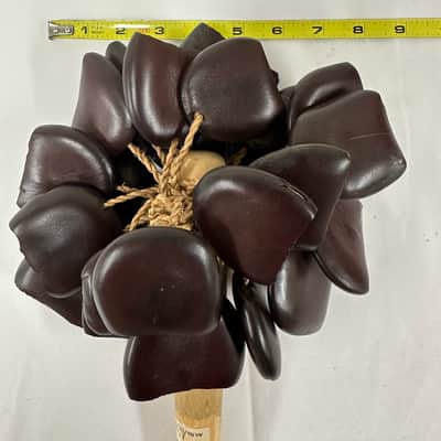 Seed Pod Nut Rattle Shaker, Sound Effect, 2" Pods, 12" Length-NEW image 3