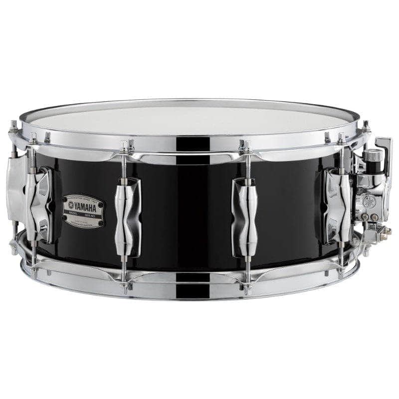 Yamaha Recording Custom Wood Snare Drum 14x5.5 Solid Black image 1