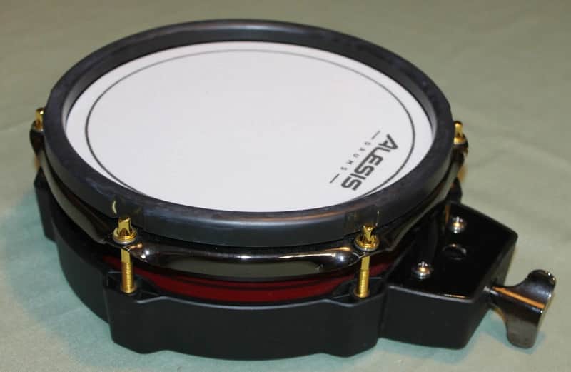 Alesis 8” Mesh Drum Pad Strata Core Red (Dual Zone) Prime Tom Truly excellent image 1
