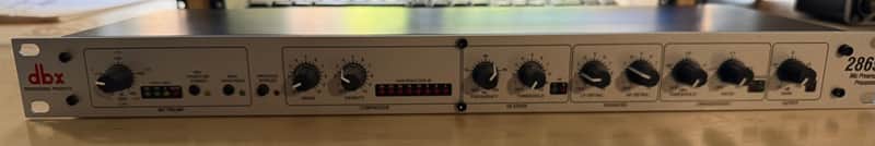 dbx 286s Microphone Preamp Processor 2010s - Silver image 1