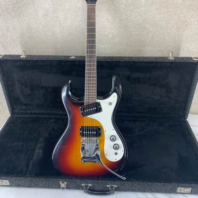 Mosrite  Ventures Model  1987-88 - Sunburst Hand Made and signed  by Semie Moseley image 1