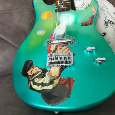 Space Dandy Peavey Rockmaster Green Sparkle image 7
