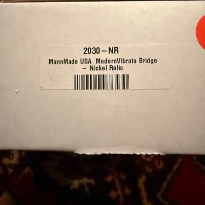 MannMade vibrato 2030-nr modern tremolo bridge strat new in box image 3