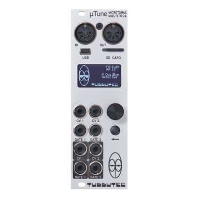 Tubbutec uTune Eurorack Microtonal MIDI/CV Module (Silver) image 1