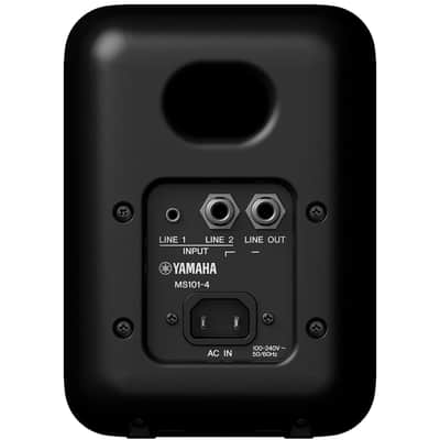 Yamaha MS101-4 Powered Studio Monitor, 4", black image 2