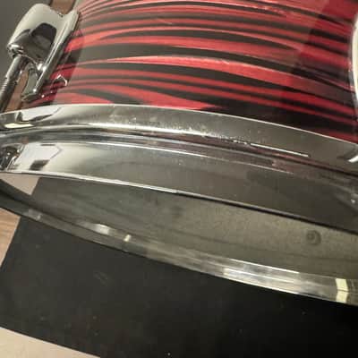 Ludwig S-120 Standard Series 9x13" Mounted Tom 1969 - 1974 - Ruby Strata image 7