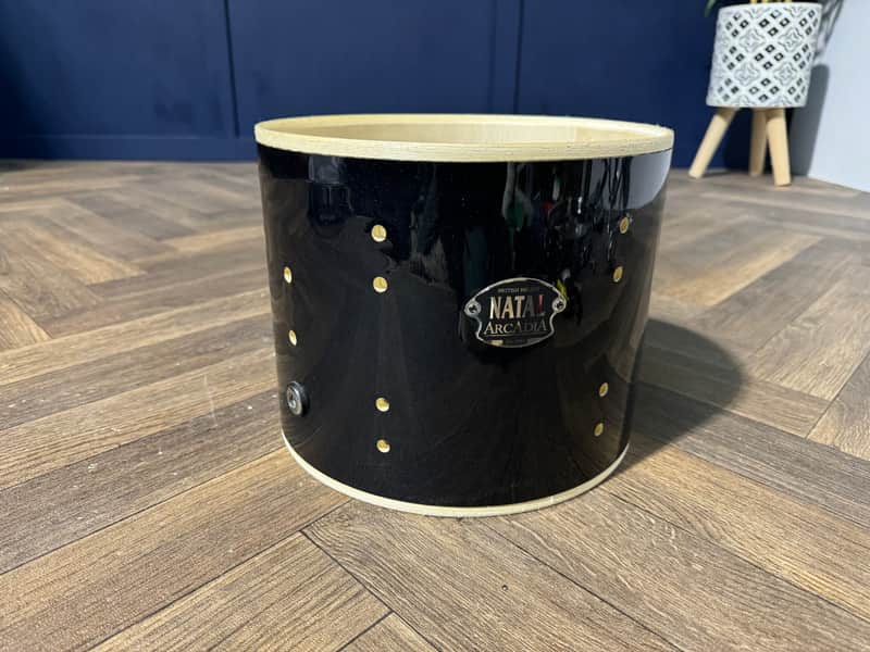 Natal Arcadia Tom Drum Shell 10”x8” Bare Wood Project #ND23 image 1