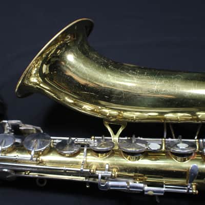 King Model 615 Tenor Saxophone in it's Original Case with Extras Complete & Nice 7 S image 4