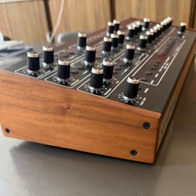 Sequential Prophet-5 Desktop 5-Voice Polyphonic Synthesizer 2021 - Present - Black with Wood Sides image 3