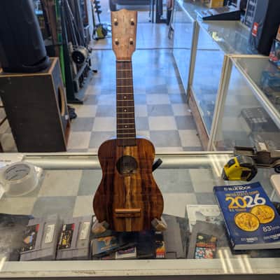 Vintage Kamaka Soprano Ukulele - Gorgeous Curly Koa - Model Unknown (Likely '60s/'70s) image 1