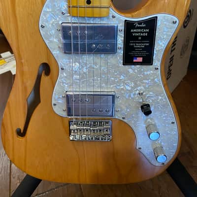 Fender American Vintage II 1972 Telecaster Thinline MN AGN #V10611 (7lbs, 12.7oz)  0110392834 image 4