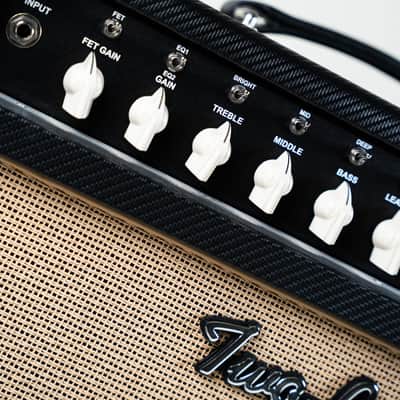 Two-Rock TS1 40W Combo, 230V - Black Carbon Fiber, Cane Cloth image 3