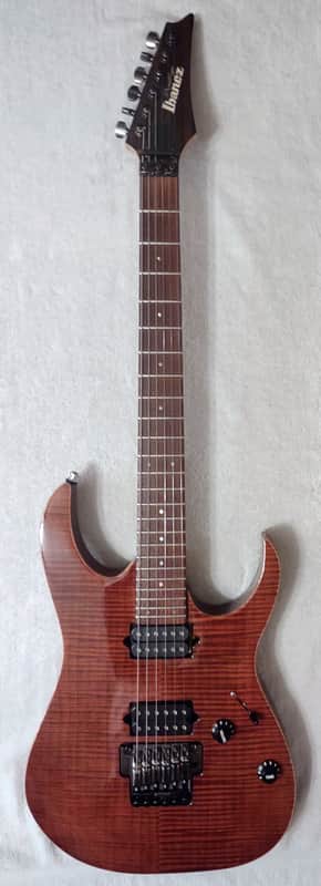 Ibanez Prestige RG3120F-DAM Electric Guitar - Dark Amber image 1