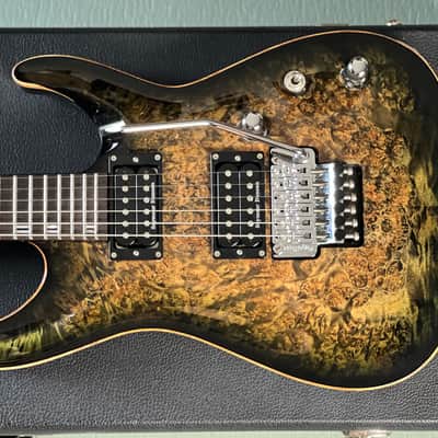 ESP Original Series Horizon FR CTM See Thru Black Burst image 19