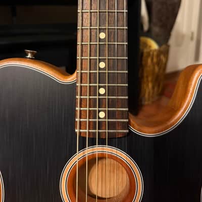 Fender Acoustasonic Player Telecaster 2021 - Present Brushed Black image 3