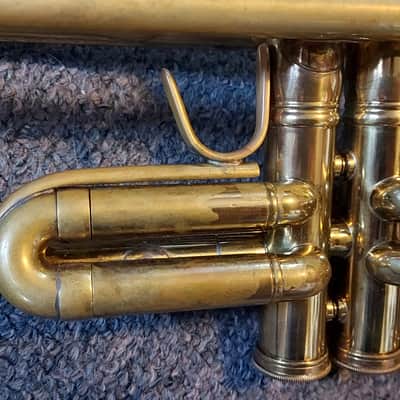 Post-War Besson Brevete Bb Trumpet With Case image 5