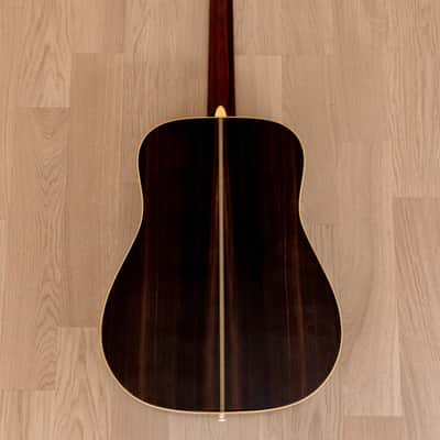 1984 Tokai Cats Eyes TCM-50V Vintage Herringbone Dreadnought Acoustic Guitar w/ Case, Japan image 3