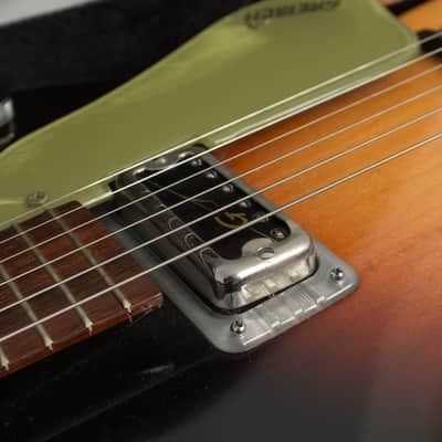 Gretsch PX 6124 Single Anniversary Arch Top Hollow Body Electric Guitar (1960), ser. #38751, hard shell case. image 14