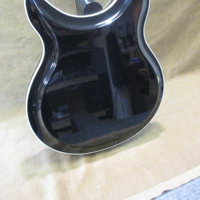 1989 Rickenbacker John Kay Signature Jet Glo/Black 1 of 250 Rare Guitar Mint Shape W/ OHSC Free US Shipping! image 4