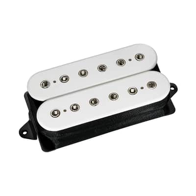 DiMarzio DP166FW The Breed Bridge Guitar Pickup, F-Spaced, White image 1