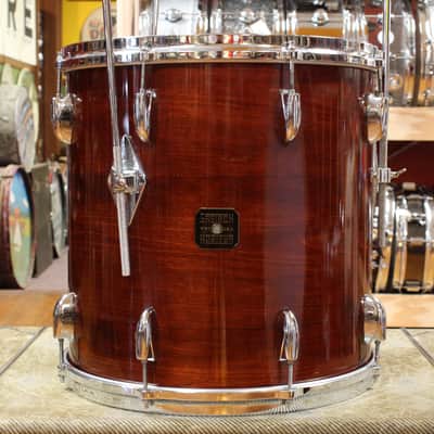 1970s-80s Gretsch Stop Sign/Square Badge Outfit in Rosewood Gloss 14x24 10x12 16x16 image 8