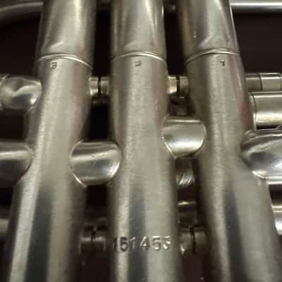 Holton Collegiate Bb Trumpet SN 151453 - Silver plated image 8
