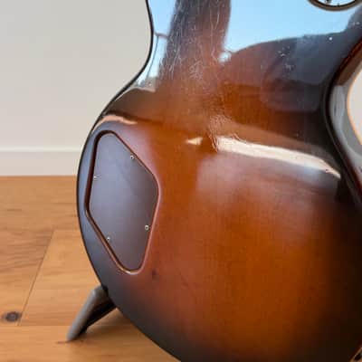 1986 Gibson Les Paul Standard – Dark Sunburst – Tim Shaw – Chainsaw Case image 7