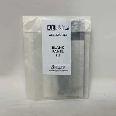 Tangible Waves - Blank module 1U (BLACK) image 2