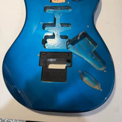 *BODY ONLY* 1980s Kramer Pacer Deluxe - Candy Blue Metallic image 3