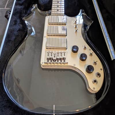 Electrical Guitar Company 2019 Jerry Garcia "Tiger" Acrylic Hybrid OBEL Aluminum Neck image 4
