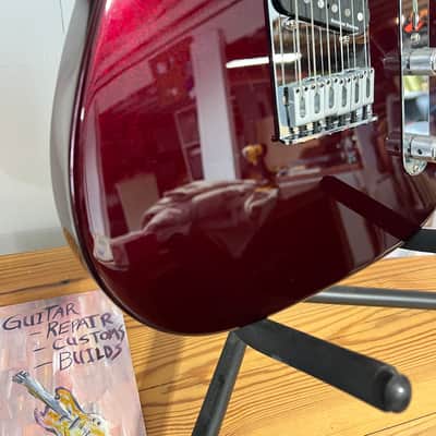 Fender Player II Modified Telecaster Oxblood repaired 24 - Oxblood image 4