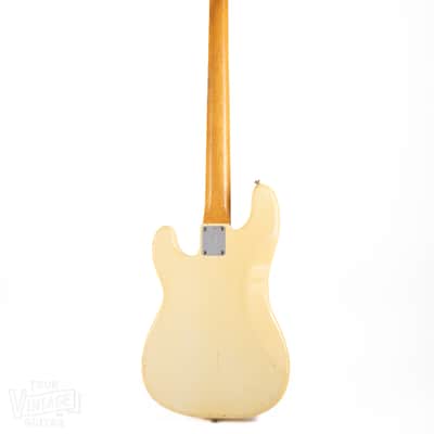 1966 Fender Precision Bass Olympic White image 12