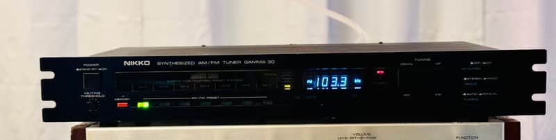Vintage Nikko 👉 Gamma 30 AM/FM Mono/Stereo Tuner - Serviced +  Cleaned image 1