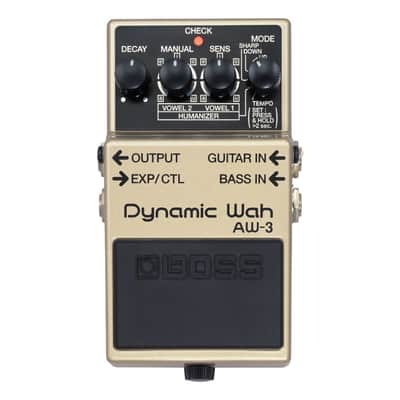 Boss AW-3 Dynamic Wah Guitar and Bass Wah Effects Pedal with Humanizer image 1