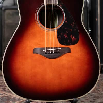 Yamaha FG830 TBS Acoustic Guitar - Tobacco Sun Burst image 3