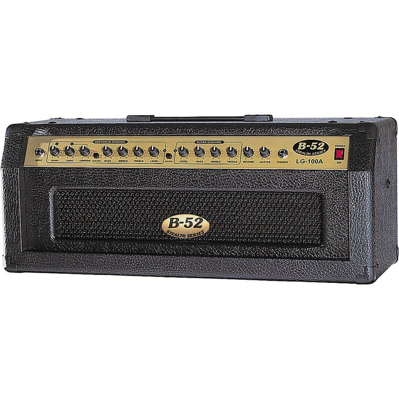 B-52 LG-100A 100W Solid State Guitar Amp Head Regular image 1