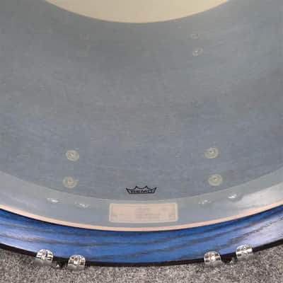 Used Ludwig Classic Oak 4pc Drum Set Blue Burst - Very Good image 3