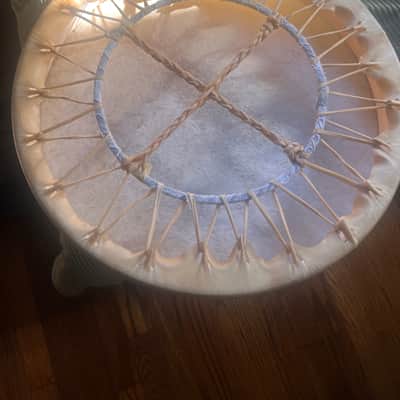 Guillermo martinez Elk drum 2024 - Elk hide image 3