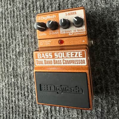 DigiTech X-Series Bass Squeeze Compressor/Sustain 2010s - Copper image 2