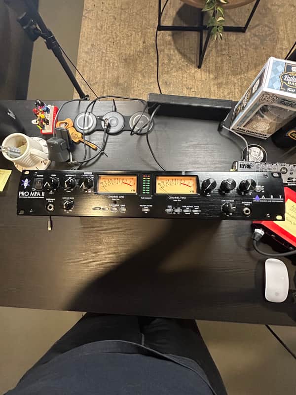 Immagine ART Pro MPA II 2-Channel Microphone Preamp 2009 - Present - Black - 1