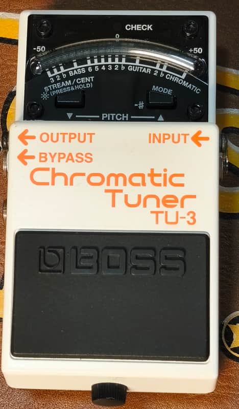 Boss TU-3 Chromatic Tuner 2009 - Present - White image 1