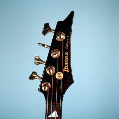 1984 Ibanez DT-870 Destroyer Bass Guitar Cherry Sunburst image 5