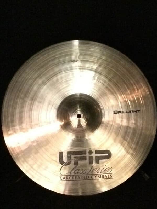 Ufip Class Series Brilliant 18'' Crash Cymbal 1316g. image 1