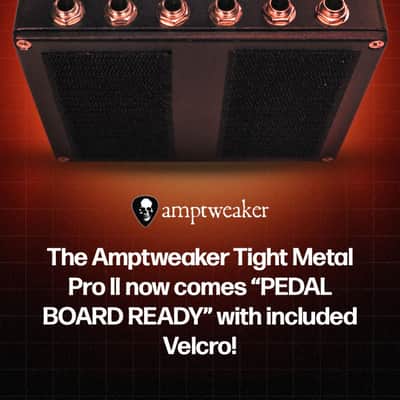 Amptweaker Tight Metal Pro llš¢BACK IN STOCK! +Gate, Balanced DI, Cab Sim, Headphone Output + 3 Loops image 6
