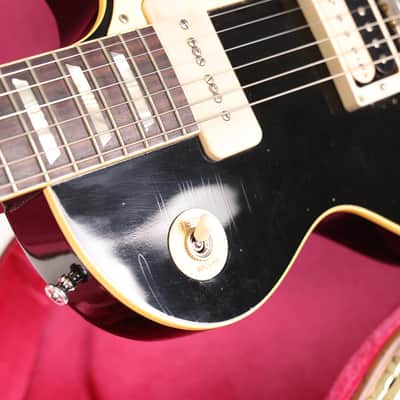 Gibson Custom Shop 1954 Les Paul Standard Wraparound Rocker Ebony VOS Made 2 Measure 2023 image 4