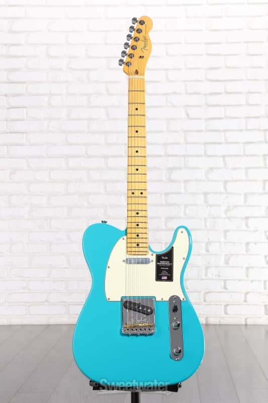 Fender American Professional II Telecaster - Miami Blue with Maple Fingerboard (TeleAP2MMBd2) image 1
