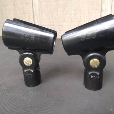 Vintage Electro-Voice 358 Mic Clips PAIR image 8