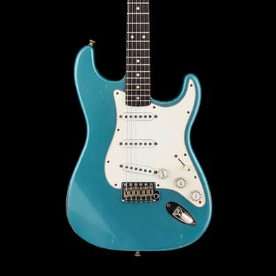 John Cruz Custom Guitars Crossville ST - Time Capsule Gulfstream Blue Metallic #60522 image 3